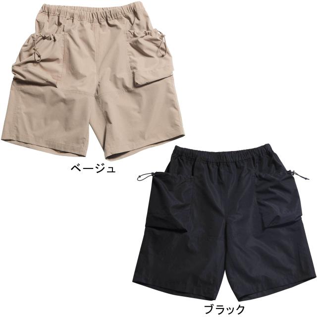 UNITED ARROWS別注　Abu Garcia カーゴショーツ　ブラック Abu Garcia 【40%OFF】Abu / アブガルシア ： 別注 Cargo shorts