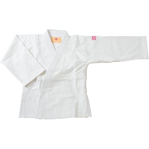 九櫻 KUSAKURA キッズ 柔道着 一重織柔道衣背継仕上 上衣のみ 1.5L号 ホワイト JSLC15L さくら JUWE 柔道女子 初級者 学校正課 柔術の通販は 7,318円