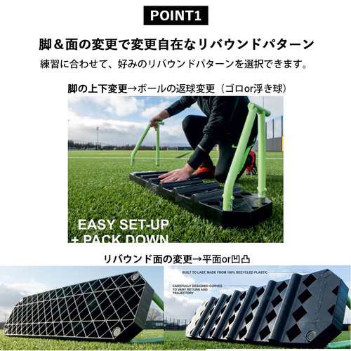 クイックプレイ QUICKPLAY サッカーゴール リプレイステーション