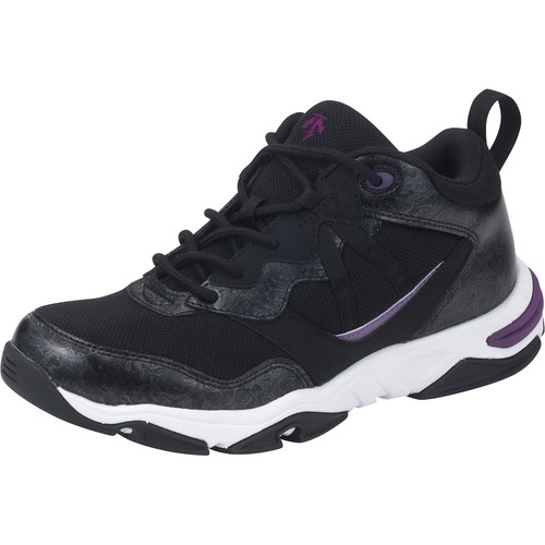デサント フィットネス DESCENTE FITNESS メンズ レディース フィットネスシューズ D-F-フライト ブラック/パープル DP1UJB02BP BLPの通販は