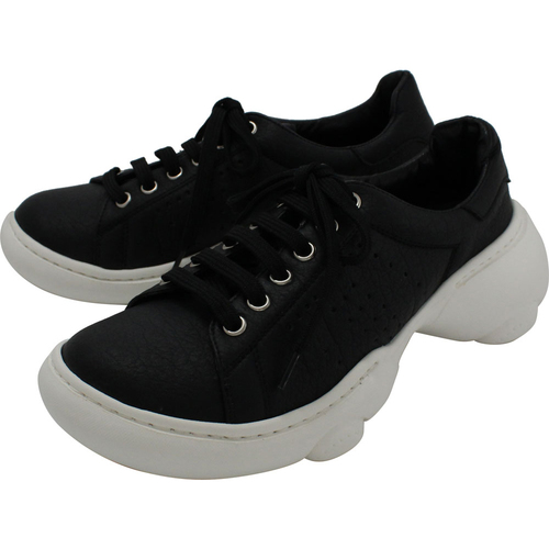 リゲッタ Re：getA レディース レースアップシューズ ブラック CJBO001 BLK RegettaCanoe リゲッタカヌー スニーカー 靴 厚底 おしゃれの通販は