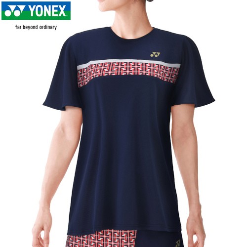 ヨネックス YONEX レディース ウィメンズゲームシャツ ネイビーブルー