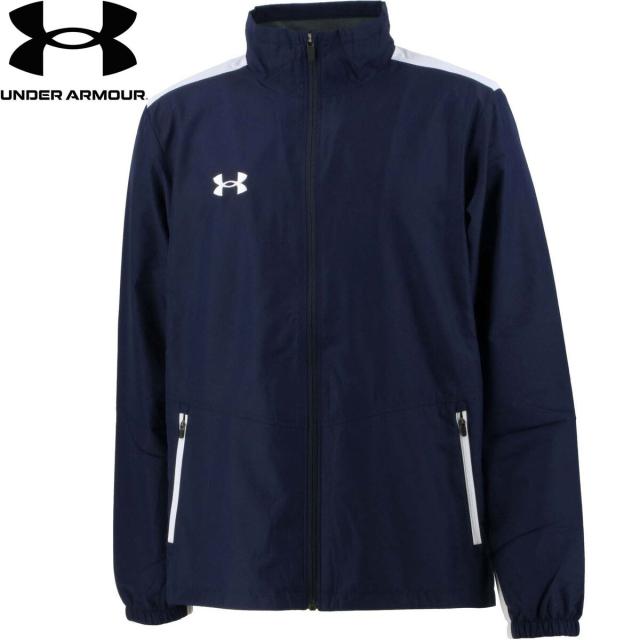 アンダーアーマー UNDER ARMOUR メンズ レディース チーム サーマル ジャケット ミッドナイトネイビー 1371025 410 UA TEAM THERMAL JACKET トレーニングウェア スポーツウェア 長袖 アウター