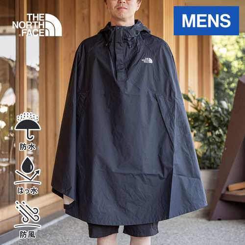 ザ・ノース・フェイス ノースフェイス メンズ レインウェア アクセスポンチョ ブラック NP12332 K Access Poncho 春夏モデル