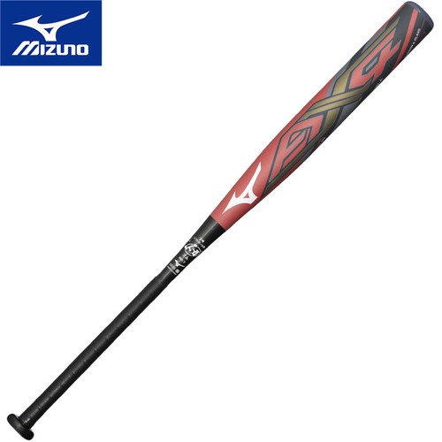 ミズノ MIZUNO ソフトボール バット ソフト3号ゴムボール用 AX4 レッド ...