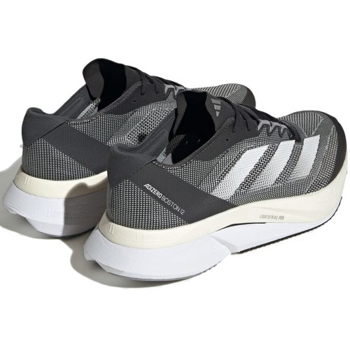 アディダス adidas メンズ ランニングシューズ アディゼロ ボストン 12 M ブラック/ホワイト/カーボン MDF81 ID4234  ADIZERO BOSTON 12｜au PAY マーケット