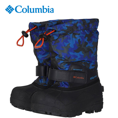コロンビア Columbia キッズ スノーシューズ チルドレンズ パウダーバグ フォーティ プリント シャークタンギー BC1325 013 Childrensの通販は