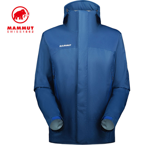 マムート MAMMUT メンズ マイクロレイヤー 2.0 ハードシェル フーデッド ジャケット アジアンフィット ディープアイスブラックの通販は