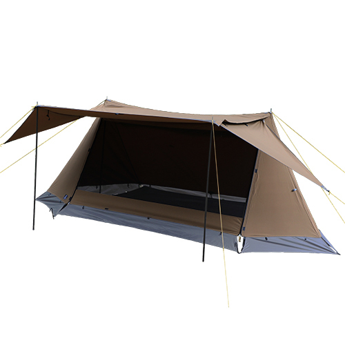 クイックキャンプ QUICKCAMP ソロテント 1人用 ポリコットン