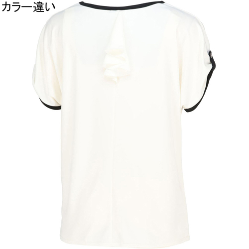 フィラ FILA レディース ゲームシャツ グリーン VL2698 25 半袖Tシャツ ドロップショルダー ウエストタック フェミニン トップス 吸水の通販は
