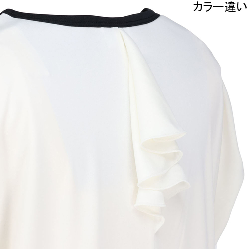 フィラ FILA レディース ゲームシャツ グリーン VL2698 25 半袖Tシャツ ドロップショルダー ウエストタック フェミニン トップス 吸水の通販は