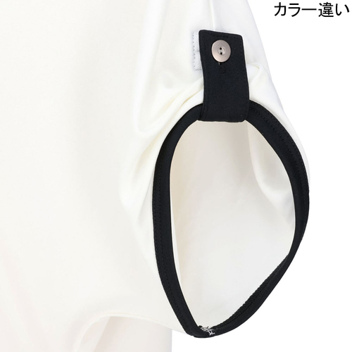 フィラ FILA レディース ゲームシャツ グリーン VL2698 25 半袖Tシャツ ドロップショルダー ウエストタック フェミニン トップス 吸水の通販は