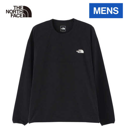 ザ・ノース・フェイス ノースフェイス メンズ トレーニングウェア シャツ エイペックス フレックス クルー ブラック NP72382 K APEXの通販は