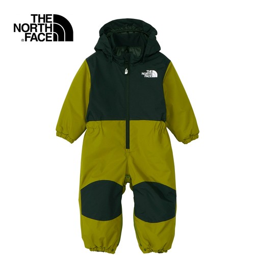 ザ・ノース・フェイス ノースフェイス ベビー ベビー服 スノーワンピース サルファーモス NSJ61910 SM Snow Onepiece 2023秋冬モデル