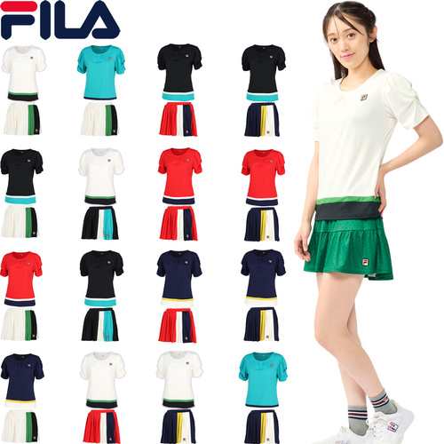 新品　FILA  ゲームシャツ\u0026スコート　XL