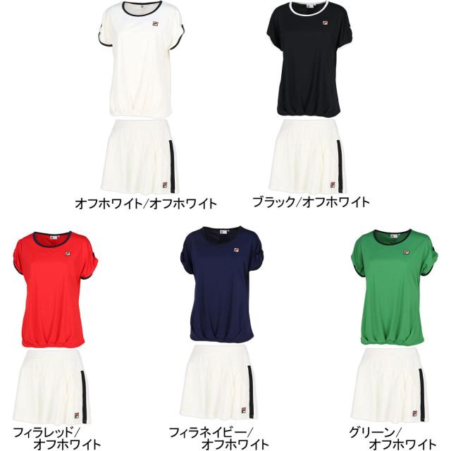 フィラ FILA レディース ゲームシャツ VL2698 ＆ キュロット