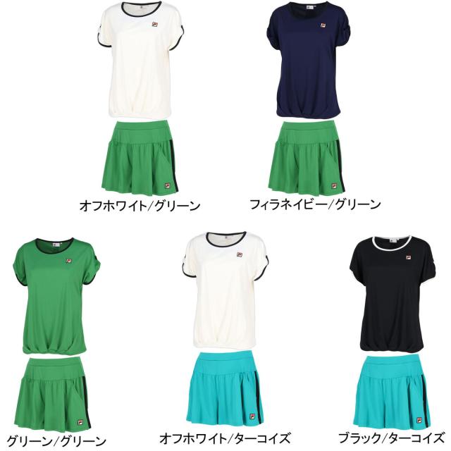 フィラ FILA レディース ゲームシャツ VL2698 ＆ キュロット