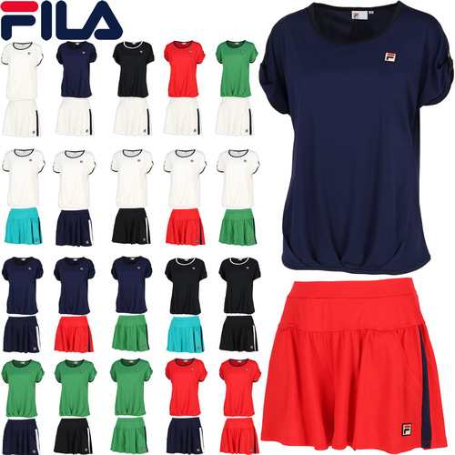 フィラ FILA レディース ゲームシャツ VL2698 ＆ キュロットパンツ 