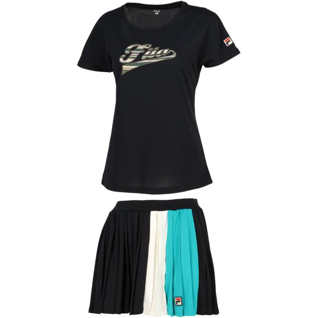 FILA フィラ テニスウェア 上下セット レディース L FILA テニスウェア