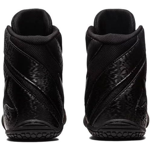 アシックス asics メンズ レスリングシューズ MATCONTROL 3 ブラック/ピュアシルバー 1081A053 001 レスリング ボクシング ボクササイズの通販は