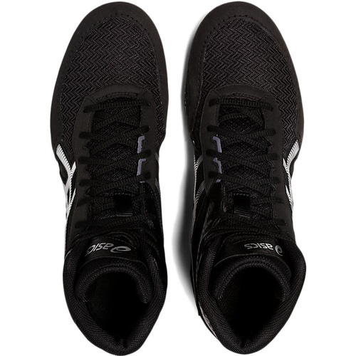 アシックス asics メンズ レスリングシューズ MATCONTROL 3 ブラック/ピュアシルバー 1081A053 001 レスリング ボクシング ボクササイズの通販は