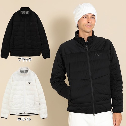 キャロウェイアパレル Callaway Apparel メンズ ゴルフウェア ジャケット フルジップ 中綿ブルゾン C23215104 ブルゾン アウター 中綿