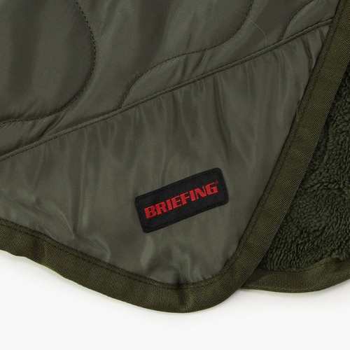 BRIEFING QUILTING Blanket ブランケット オリーブ