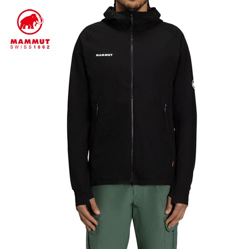 マムート MAMMUT メンズ マクン 2.0 SO フーデッドジャケット アジアンフィット ブラック 1011-00792 0001 Macun 2.0 SO Hooded Jacket