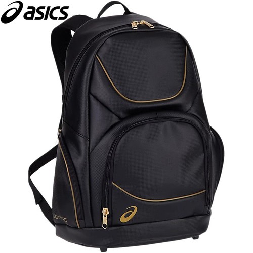 アシックス asics メンズ レディース ゴールドステージ バッグパック 36L ブラック 3123A530 001 GOLDSTAGE BAGPACK 36L 野球