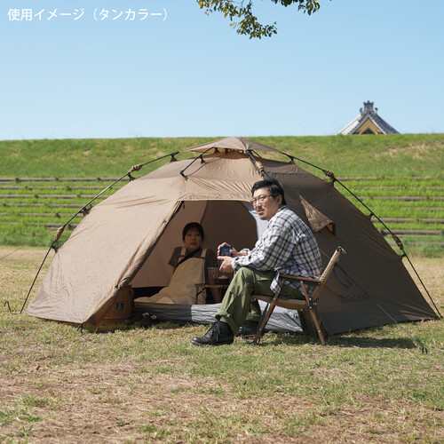 クイックキャンプ QUICK CAMP ダブルウォール ワンタッチテント 4人-5