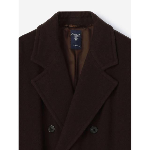 オーシバル ORCIVAL メンズ ウールモッサ ベルテッドコート #OR
