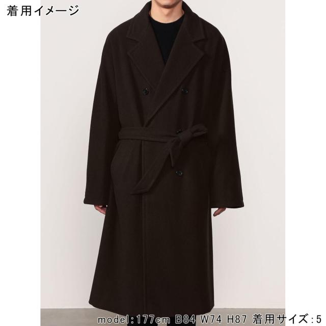 オーシバル ORCIVAL メンズ ウールモッサ ベルテッドコート #OR