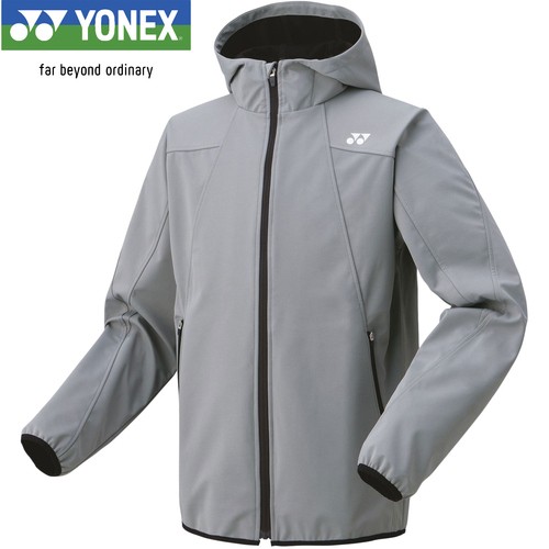 ヨネックス YONEX メンズ レディース テニスウェア ジャケット ウォームアップパーカー グレー 51049 010 長袖 トップス アウターの通販は