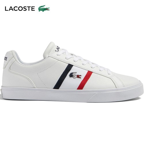 ラコステ LACOSTE メンズ スニーカー リロンドプロ トリコ ホワイト×ネイビー 45CMA0055 407 靴 シューズ カジュアルシューズの通販は