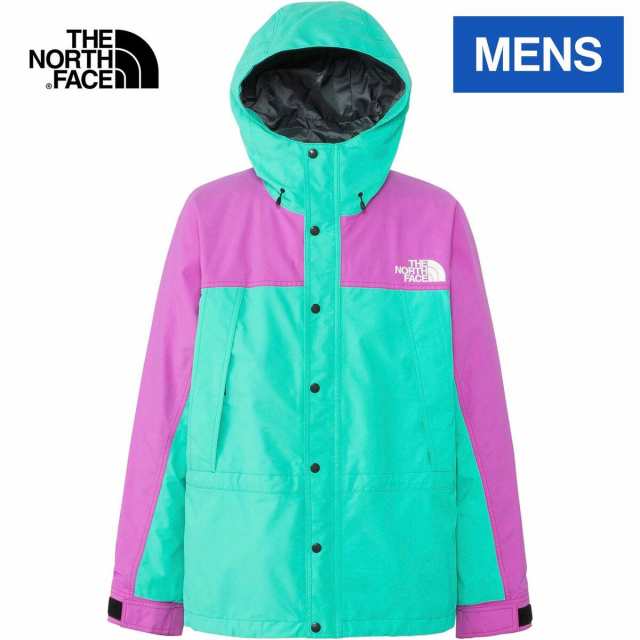 ザ・ノース・フェイス ノースフェイス メンズ マウンテンライトジャケット オーバジーン×ガイザーアクア NP62236 AQ Mountain Light Jacket 2024春夏モデル 公園 散歩 旅行 トラベル レインウェア 梅雨 アウター ジャケット 上着 アウトドア タウンユース アウター