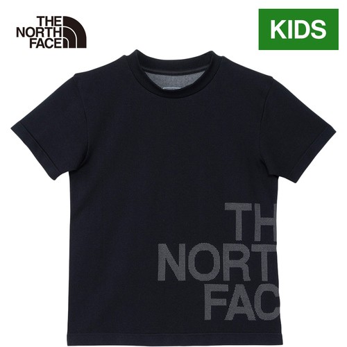 ザ・ノース・フェイス ノースフェイス キッズ Tシャツ ショートスリーブエンジニアードビッグロゴクルー ブラック NTJ32471 K S/Sの通販は 4,910円