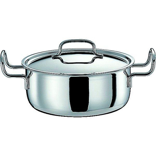 宮崎製作所 Miyaco 両手鍋 22cm GEO-22T ステンレス 調理機器 キッチン用品の通販は