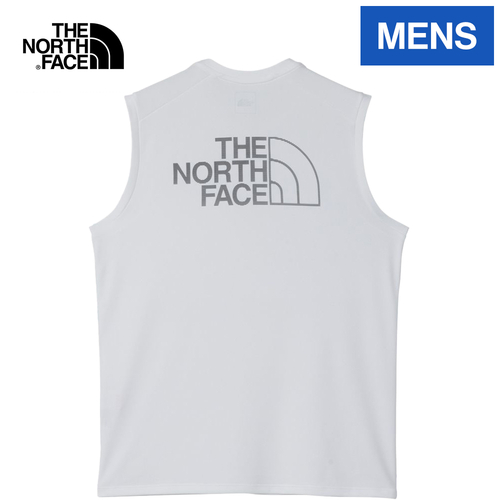 ザ・ノース・フェイス ノースフェイス メンズ ランニングウェア シャツ スリーブレスイーエスアンペアクルー ホワイト NT12481 W S/L ESの通販は 5,143円