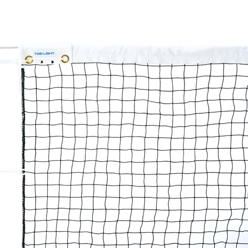 [北海道・沖縄・離島配送不可] トーエイライト TOEI LIGHT ソフトテニスネット 黒 B2843 球技 ソフトテニス ネット 設備 備品 部活 学校の通販は