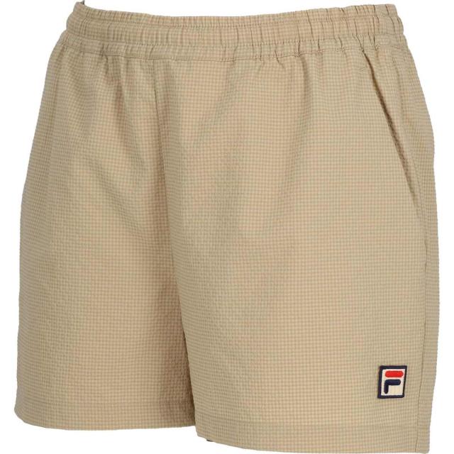 FILA テニスウェア ショートパンツ VL2923 ベージュ 新 モデルスポーツ - FILA テニスウェア ショートパンツ VL2923