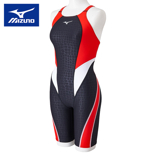 ミズノ MIZUNO レディース 競泳水着 競泳練習用 ハーフスーツ ブラック 
