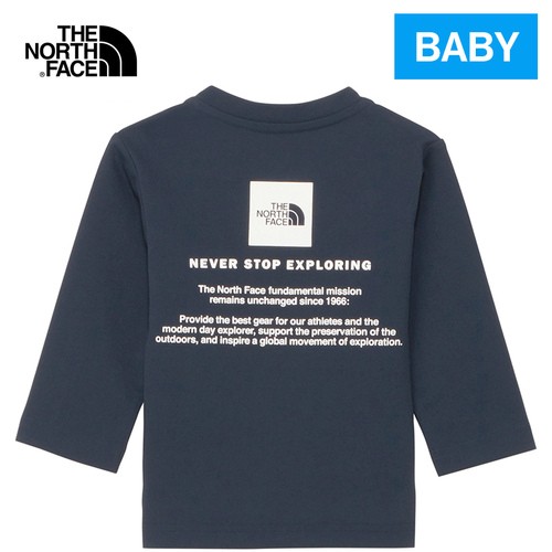 ザ・ノース・フェイス ノースフェイス ベビー ベビー服 ロングスリーブサンシェードティー アーバンネイビー NTB32475 UN B L/Sの通販は