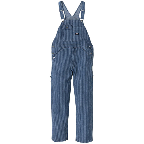 ディッキーズ Dickies メンズ レディース 作業着 ストレッチウォバッシュオーバーオール ライトインディゴ D-699 51 サロペットの通販は