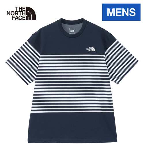 ザ・ノース・フェイス ノースフェイス メンズ 半袖Tシャツ ショートスリーブパネルボーダーティー アーバンネイビー NT32406 UN S/Sの通販は 6,208円