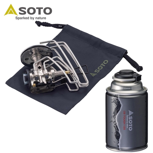 ソト SOTO レギュレーターストーブ レンジ ST-340 ＆ CB TOUGH 125 ST-711 計2点セット キャンプ コンパクト コンロ シングルバーナーの通販は 7,948円