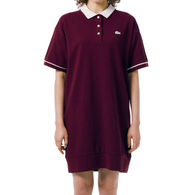 ラコステ LACOSTE レディース ワンピース リラックスシルエット