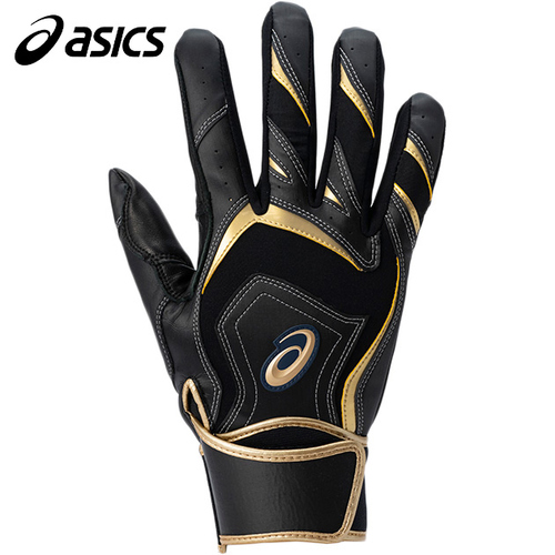 アシックス asics メンズ 野球 バッティンググローブ ゴールドステージ I-PRO バッティング用手袋 ブラック×ゴールド 3121B298 009の通販は 8,030円