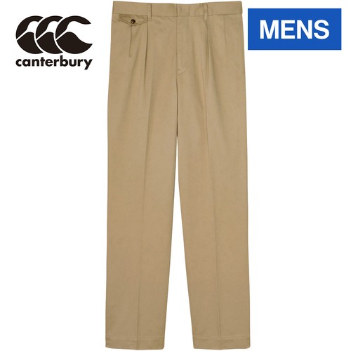 カンタベリー CANTERBURY メンズ ロングパンツ トラウザー ベージュ RA14167 31 TROUSERS カジュアル ズボン スラックス ウェア