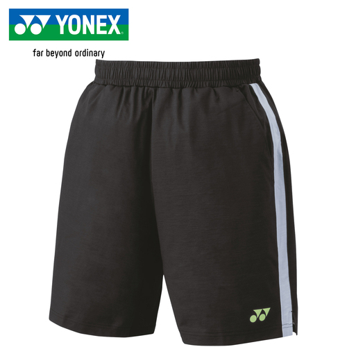 ヨネックス YONEX メンズ レディース バドミントンウェア ゲームパンツ ユニニットハーフパンツ ブラック 15166 007 バドミントンの通販は