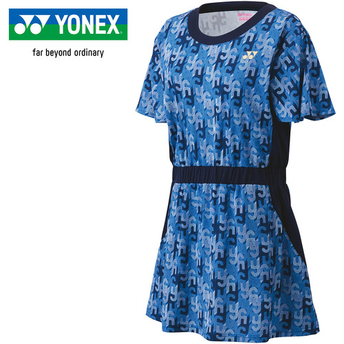 ヨネックス YONEX レディース ウィメンズワンピース コバルトブルー 20796 060 テニス バドミントン 半袖 ワンピース 上下 女性の通販は